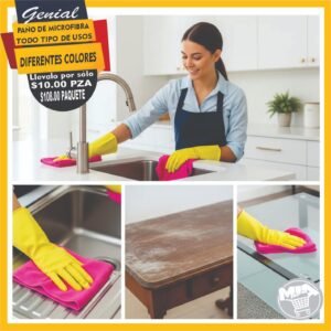 paño de microfibra